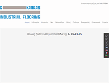 Tablet Screenshot of gkarras.com